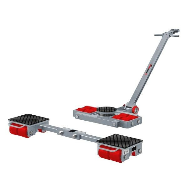 Holzmann Schwerlastrollen Fahrwerk, max. Beladung (Fahrwerk mit Drehteller): 8t, SLRF8