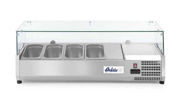Arktic Aufsatzkühlvitrine 4x GN 1/3, LxBxH: 1205x395x430 mm, 232965