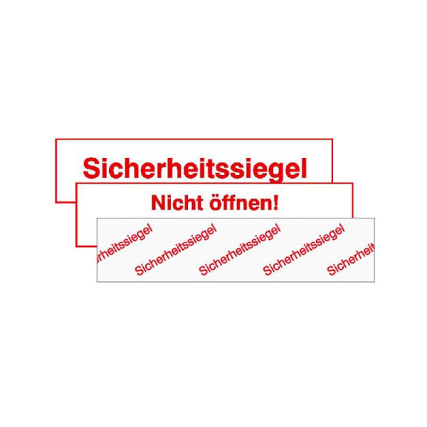 Stein HGS Sicherheits- und Prüfsiegel, VOID-Folie/Sicherheitssiegel, mehrfach, 30.0150