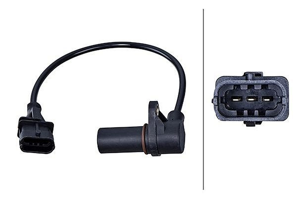 HELLA Sensor, Nockenwellenposition, 3-polig, Kabel: 250mm, 6PU 009 169-221