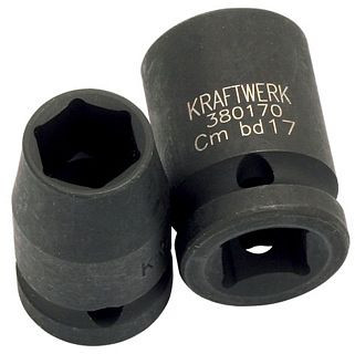 Kraftwerk PRO LINE Schlag-Stecknuss kurz, 1/2", 36 mm, 380360