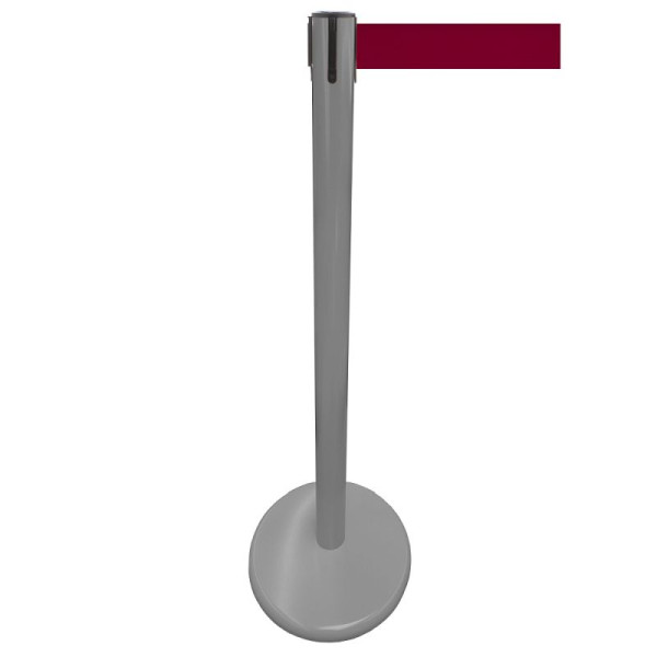 Stein HGS Personenleitsystem -P-LINE Future-, Metall/ anthrazit, burgunder, mit Sicherheitsverschluss (selbstlösend), 12792-1503