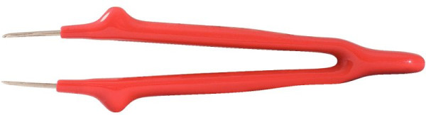 KS Tools Pinzette mit Schutzisolierung, gerade, 13,5mm, 117.1627