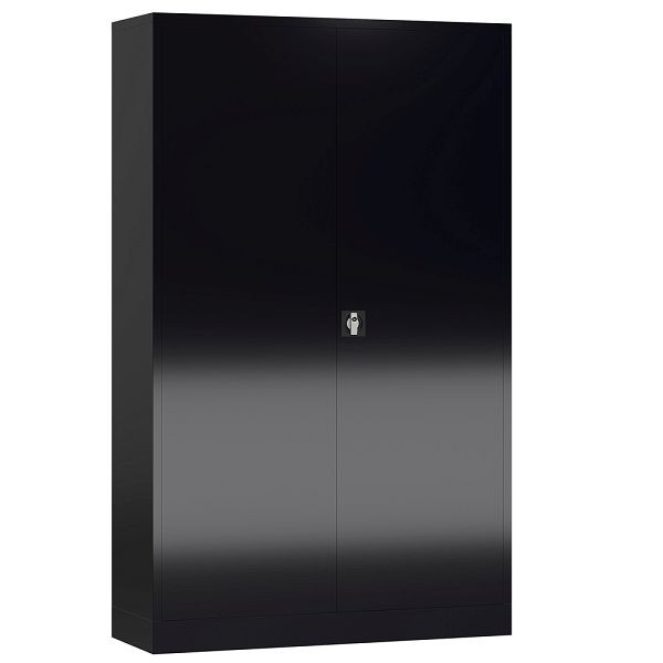 Lüllmann ClassiX Flügeltürenschrank, 1945 x 1200 x 420 mm, tiefschwarz, X-530379