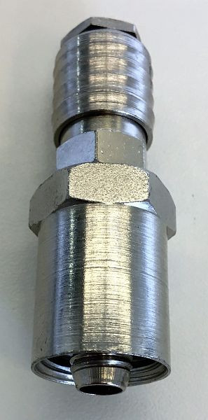 ELMAG Kupplung für Atemluftschlauch 8x17, zu Schutzmaske M02, M03, M04 (passend NUR auf der Aktivkohlefilterseite), 9201332