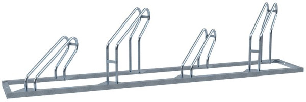 Schake 4er Fahrradständer, feuerverzinkt, 45° Rechts, Radabstand 400mm, einseitig, 420_40-45R