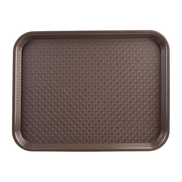 Olympia Kristallon Fast-Food-Tablett braun 41,5 x 30,5cm, P503