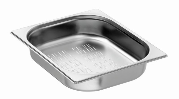 Bartscher GN Behälter, 1/2, Tiefe 60 mm, gelocht, A102065