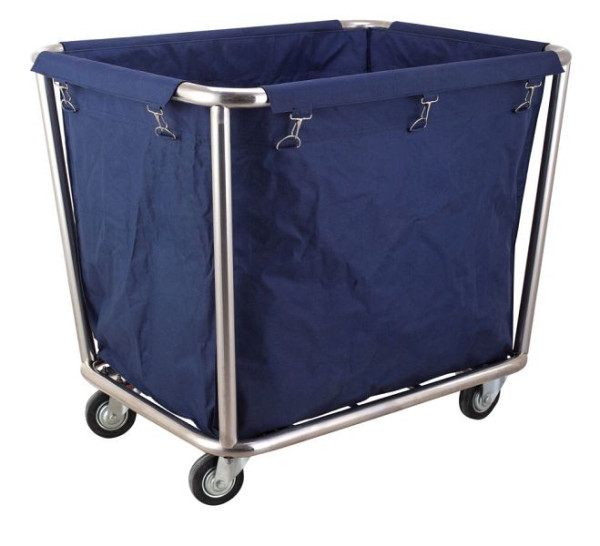 AmerBox Wäschetrolley, Edelstahlrahmen, herausnehmbarer Wäschesack, 691083