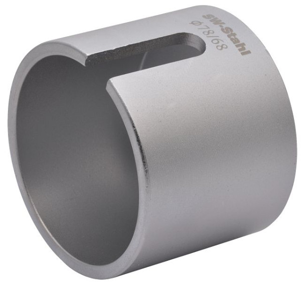 SW-Stahl Druckstück mit Kontrollaussparung, 78/68 mm, 10043L-22