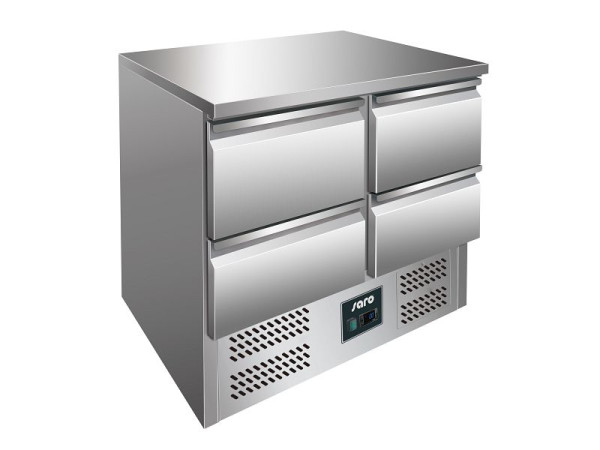 Saro Kühltisch mit Schubladen Modell VIVIA S 901 S/S TOP - 4 x 1/2 GN, 323-1009