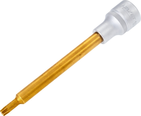 Hazet Kühlmittelpumpen TORX® Schraubendreher-Steckschlüsseleinsatz, Vierkant hohl 12,5 mm (1/2 Zoll), Innen TORX® Profil, T30, 992SLG-T30