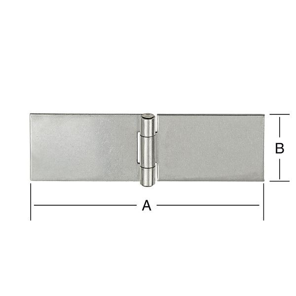 Vormann breite Tischbänder, gerollt 100 x 32 ungebohrt, VE: 20 Stück, 010505100U