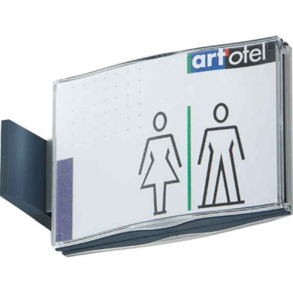 Stein HGS Fahnenschild -Ocean Designo- mit Acrylglasscheibe, A6, 80x110x160mm, oc1651