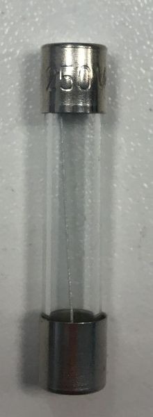 ELMAG Feinsicherung 32 x 6,3 mm / 1A (träge) für HY 180/4, 9709143