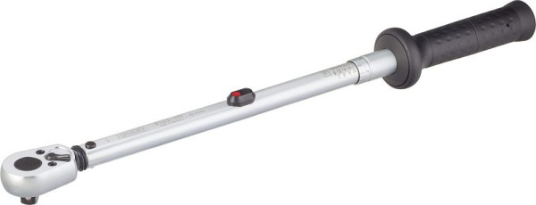Hazet Drehmoment-Schlüssel, Nm min-max: 40 - 200 Nm, Toleranz: 2%, Vierkant massiv 12,5 mm (1/2 Zoll), 6122-1CT