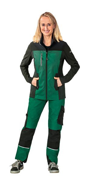 Planam Norit Damen Hybridjacke, grün/schwarz, Größe 54, 6514054