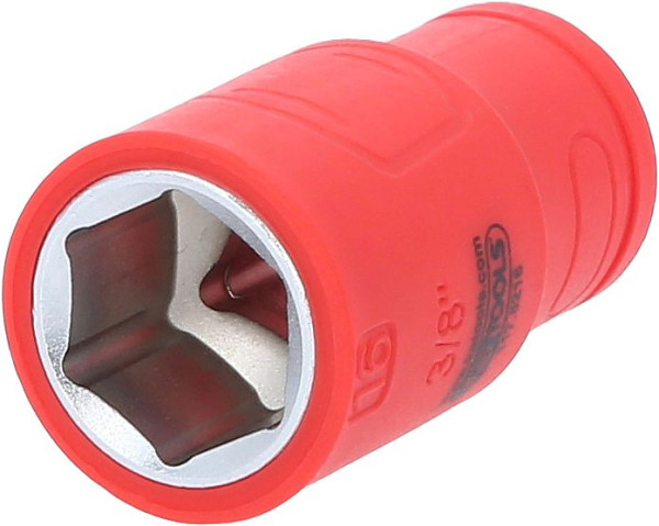 KS Tools 3/8" Isolierte Stecknuss, 16 mm, 117.5216, 4042146907856
