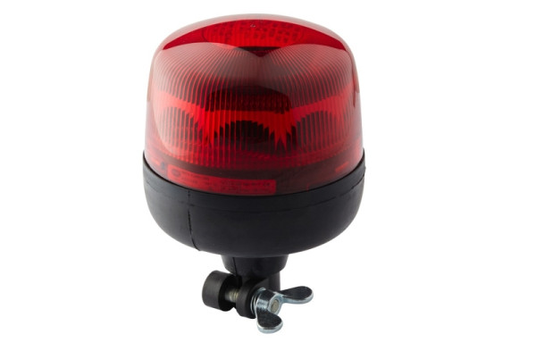 HELLA LED-Blitz-Kennleuchte - RotaLED - 12/24V - rot - Anbau/Rohrstutzen, 2XD 012 878-211