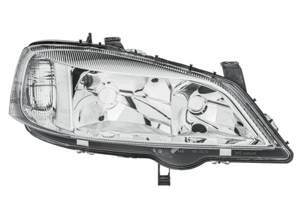 HELLA Halogen-Hauptscheinwerfer, für u.a. Opel Astra G Hatchback (T98), ECE, für Rechtsverkehr, rechts, 1EG 007 640-321