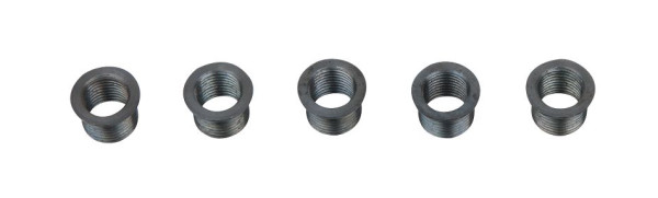 KS Tools Gewindebuchse mit Bund Länge 11mm, IG=M9x1/AG=M11x1,VE: 5 Stück, 150.5036