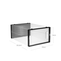 Vorschau: SONGMICS Stapelbare Schuhboxen 18er Set, Schwarz, LSP18SBKV1 Vorschau: SONGMICS Stapelbare Schuhboxen 18er Set, Schwarz, LSP18SBKV1