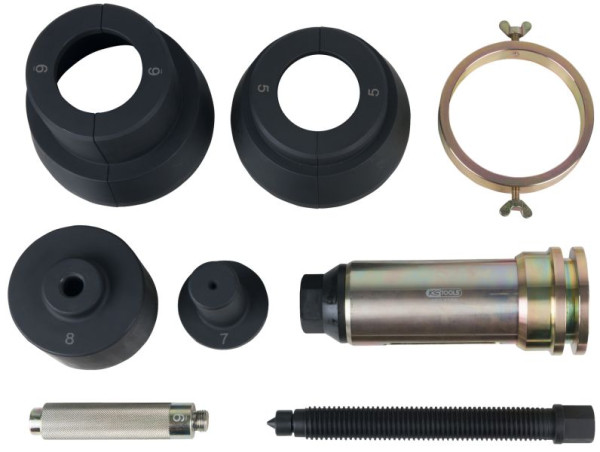 KS Tools Differential-Hauptwellenlager-Abzieher-Satz für DAF, 8-teilig, 460.4155