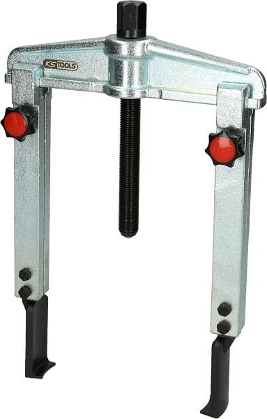 KS Tools Schnellspann-Universal-Abzieher 2-armig mit extrem schlanken und verlängerten Haken, 25-130mm, 200mm, 620.0038