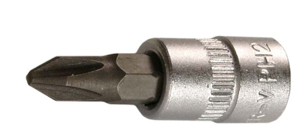 SW-Stahl Schraubendreheinsatz, 1/4", Kreuz, PH2, KE/4-2