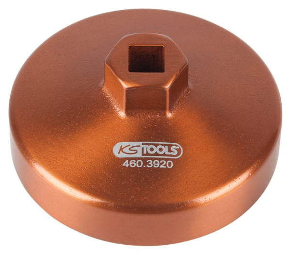 KS Tools 1/2" Ölfilterschlüssel für Iveco, 94,5 mm, 10 Flächen, 460.3920
