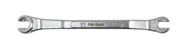 SW-Stahl Bremsleitungsschlüssel, 10 x 11 mm, Chrom-Vanadium-Stahl, mit hinterlegtem Sechskant, 01405L