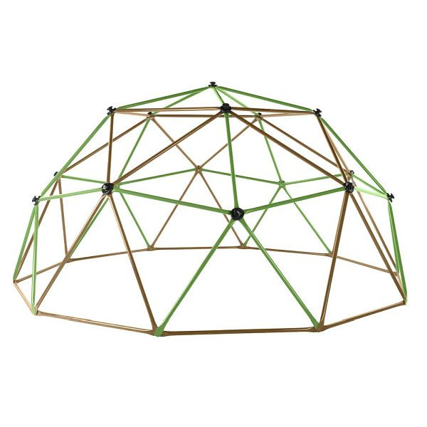 HOME DELUXE Klettergerüst MATTI inklusive Zelt und Schaukel - Grün/Bronze, 49494