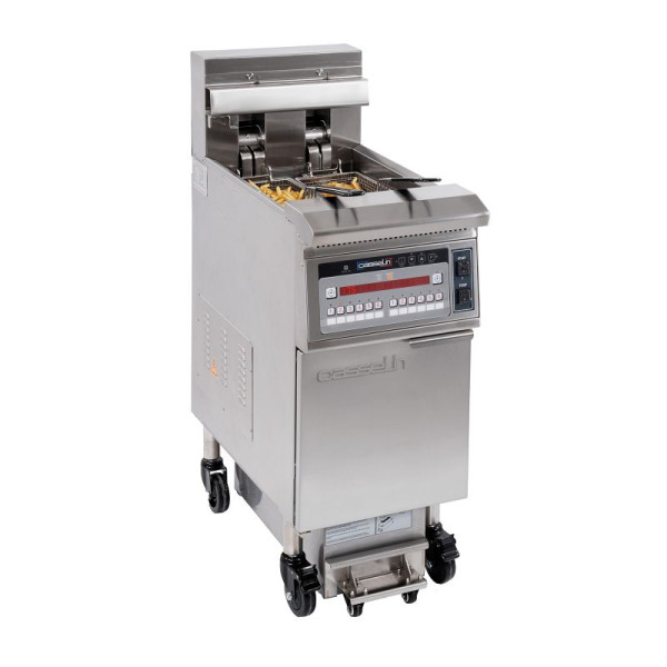 Casselin Elektrische Friteuse mit Filterung 22 Liter 17kW, CFPF22