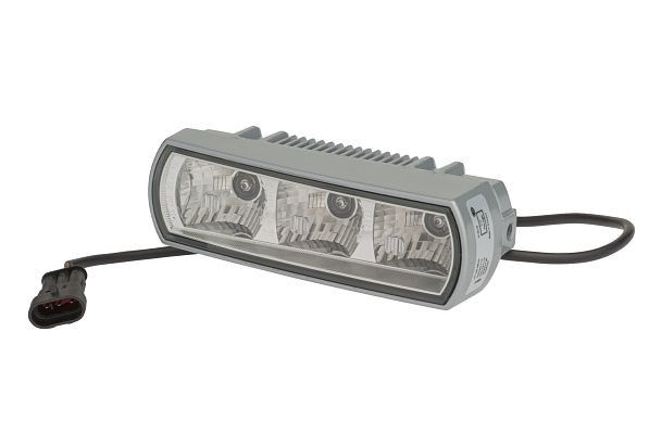 HELLA LED-Tagfahrleuchte, 24/12V, gerade, glasklar, Kabel: 500mm, Stecker: AMP, 2PT 009 496-007