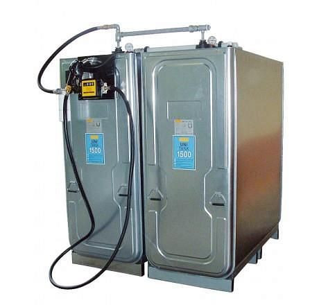 Cemo Dieseltankanlage mit 1000 l für 3 UNI-Tanks, 10226