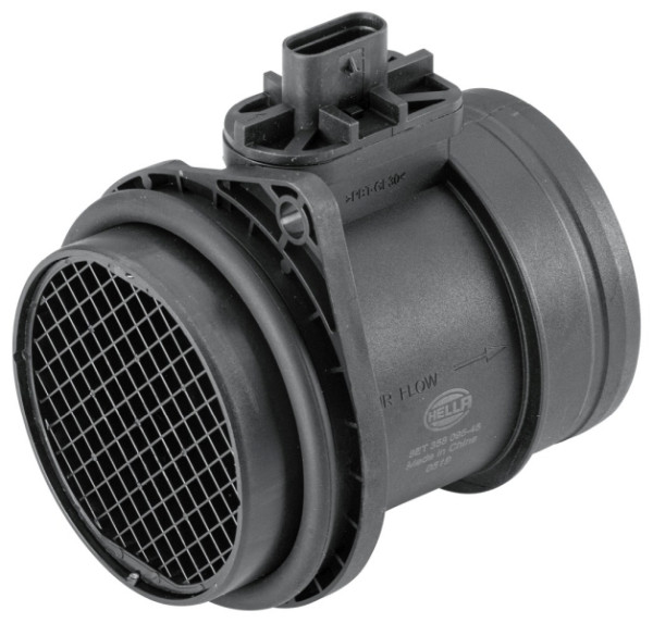 HELLA Luftmassenmesser, 4-polig, Rohrstutzen, mit Dichtung, 8ET 358 095-451