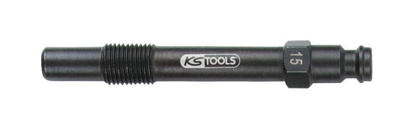 KS Tools Glühkerzen Adapter, M10x1,0 mit Außengewinde, Länge 75 mm, 150.3675