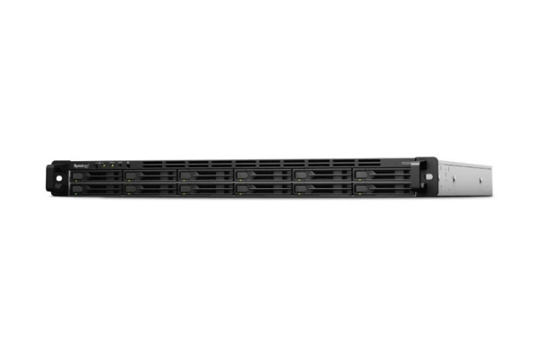 Synology Network Attached Storage, 12-Bay, ohne SSD, 8GB RAM, 2x 10GbE RJ-45, 19", 1HE, FS2500
