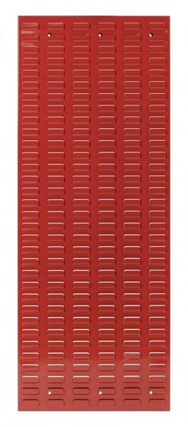 ADB Schlitzplatte, senkrechte Kiemenschlitzung, L456xB1177mm, Farbe rot, RAL 3020, 23070