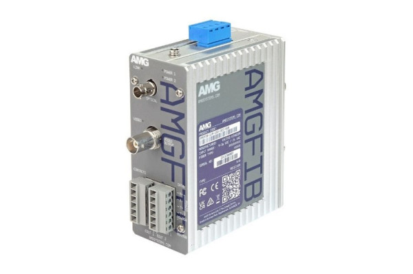 AMG Systems Industrieller 1-Kanal CVI/TVI/AHD/CVBS Video Transmitter, Multi Mode, AMGFIB-1VT-1SD-3CC-M1A