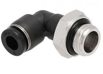 Airpress Schnellverbindung Winkel 90° 6 mm x 3/8" Außengewinde, 9L0653