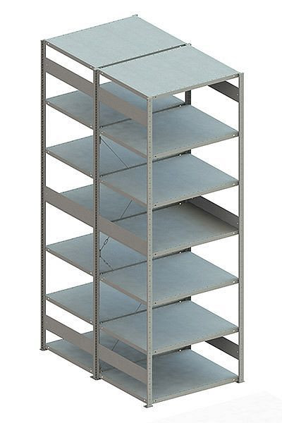 Meta CLIP 230 DGR 3000x1000x800 mm, verzinkt, Bodenanzahl: 2 x 7, 20070632