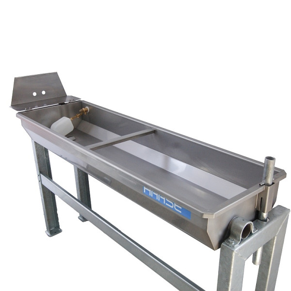 Haase-Tränken Trogtränke, Kippling FL-Bodenmontage 1,5 m - 120 Liter, Tränkewanne, 1005851 FL
