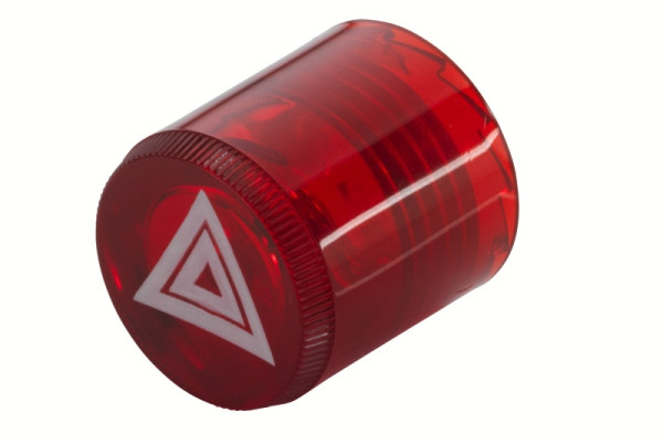 HELLA Warnblinkschalter, geschraubt, rote Abdeckscheibe für Warnblinkschalter, 9SK 702 331-071