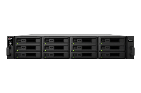 Synology Expansionseinheit, 12-Bay, ohne HDD, Hotswap, SAS, für Synology RS18016xs+, 19", 2HE, RX1216sas