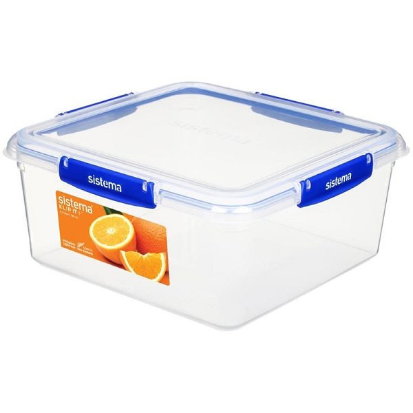 Sistema Square Klip It Plus Lebensmittelbehälter 5.5 Liter, CH246