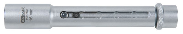 KS Tools 3/8" Teleskop-Zündkerzen-Stecknuss, 16mm, 500.3802