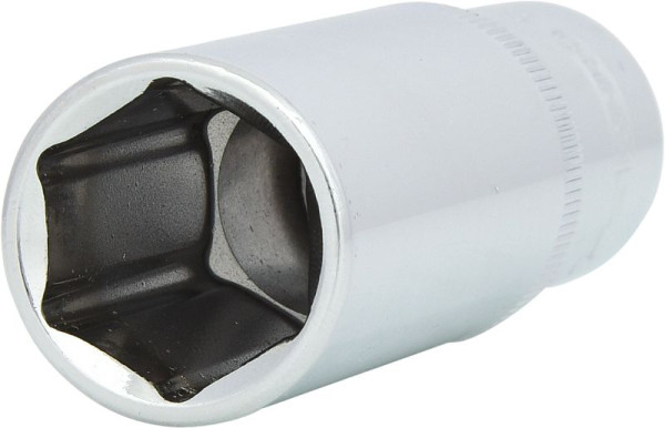 KS Tools 1/2" CHROMEplus Sechskant-Stecknuss, lang, 19mm, 918.1249