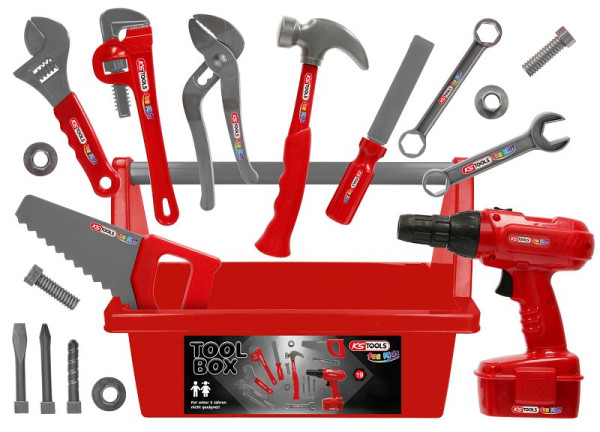 KS Tools Werkzeug-Box für Kinder, 100073