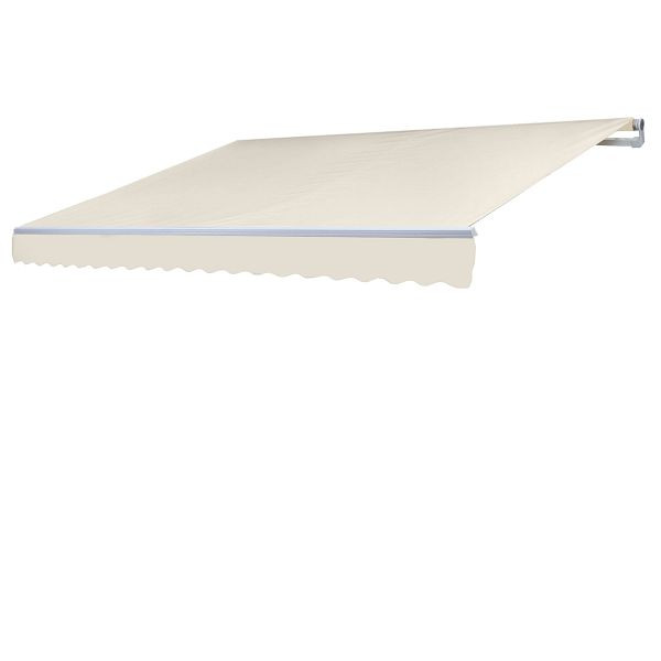 Mendler Ersatz-Bezug für Markise HWC-E31, Gelenkarmmarkise Ersatzbezug Sonnenschutz, 3x2,5m, Acryl creme, 81607